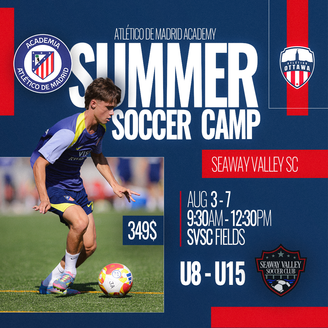 Atlético de Madrid Summer Camp in partnership with Seaway Valley SC
