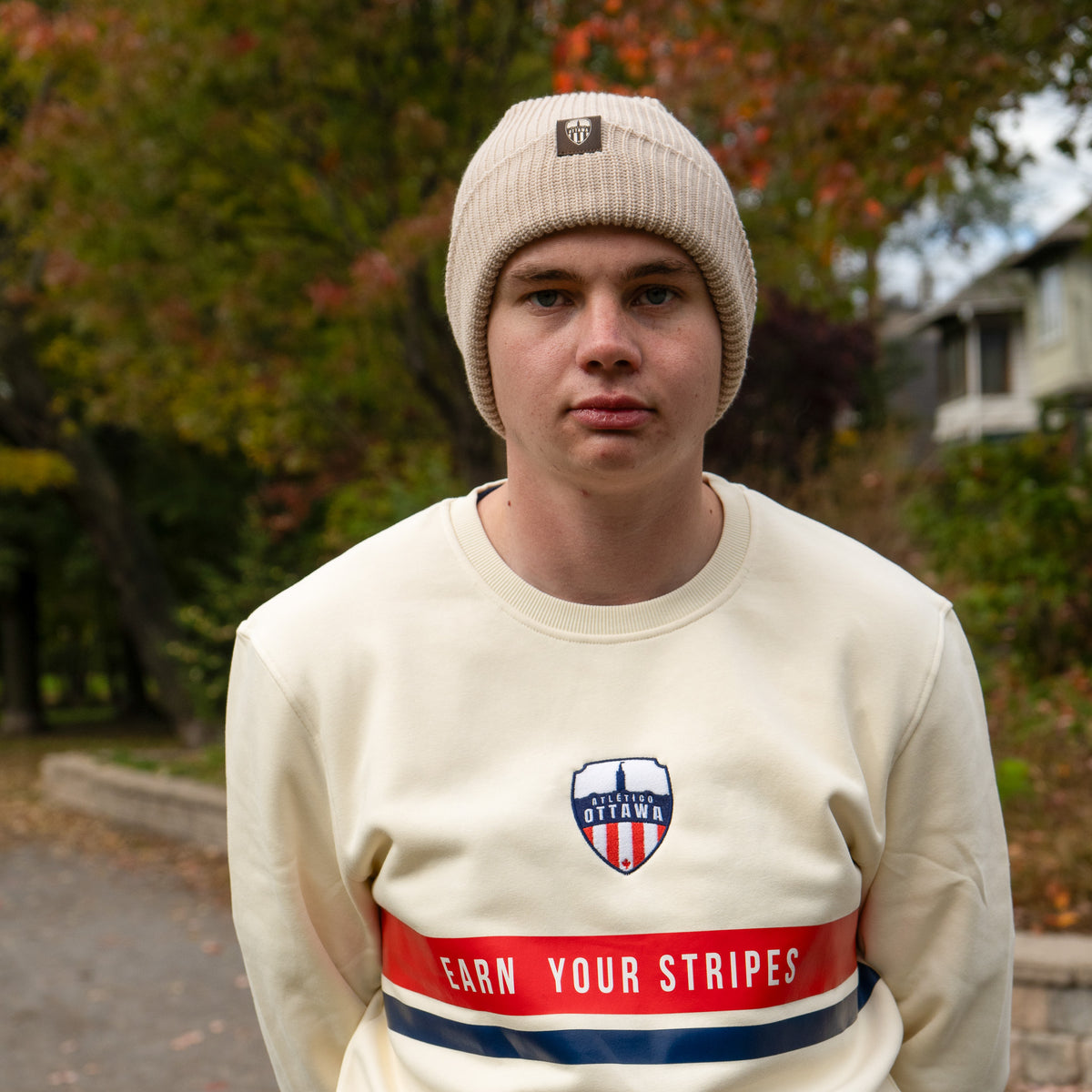 Sand Cuff Knit Beanie