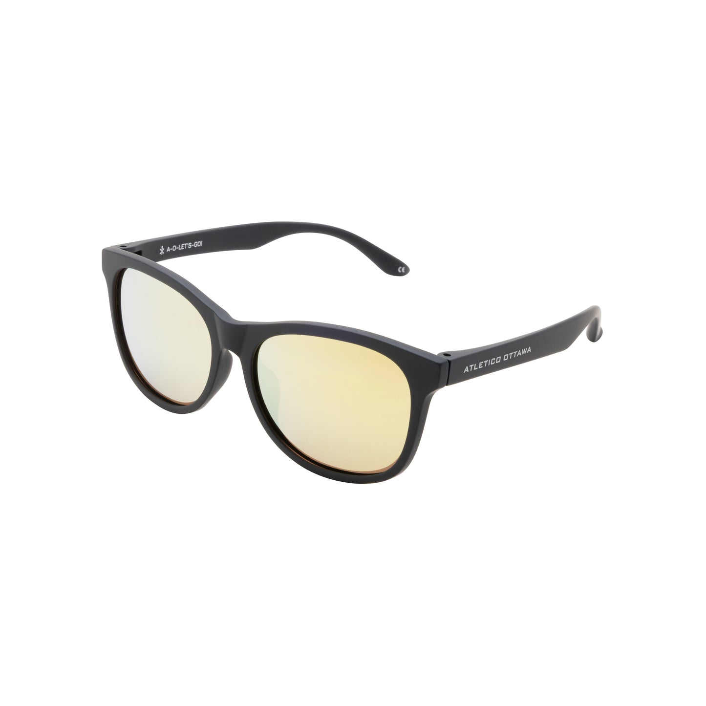 MarsQuest - Atlético Ottawa Black x Gold Momentum Sunglasses