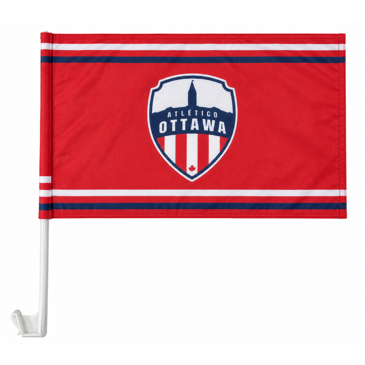 Atlético Ottawa Car Flag