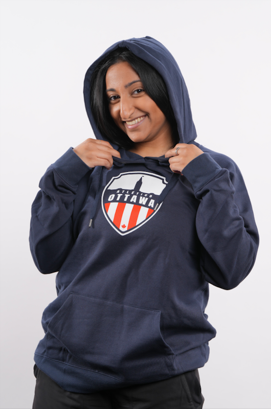 Atletico Ottawa Women's New Era Pull Over Hoodie