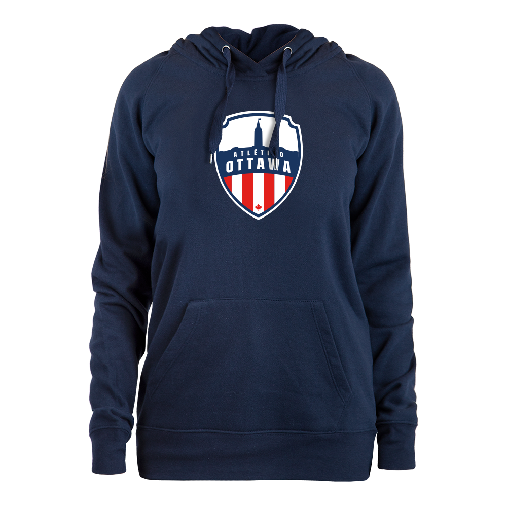 Atletico Ottawa Women's New Era Pull Over Hoodie