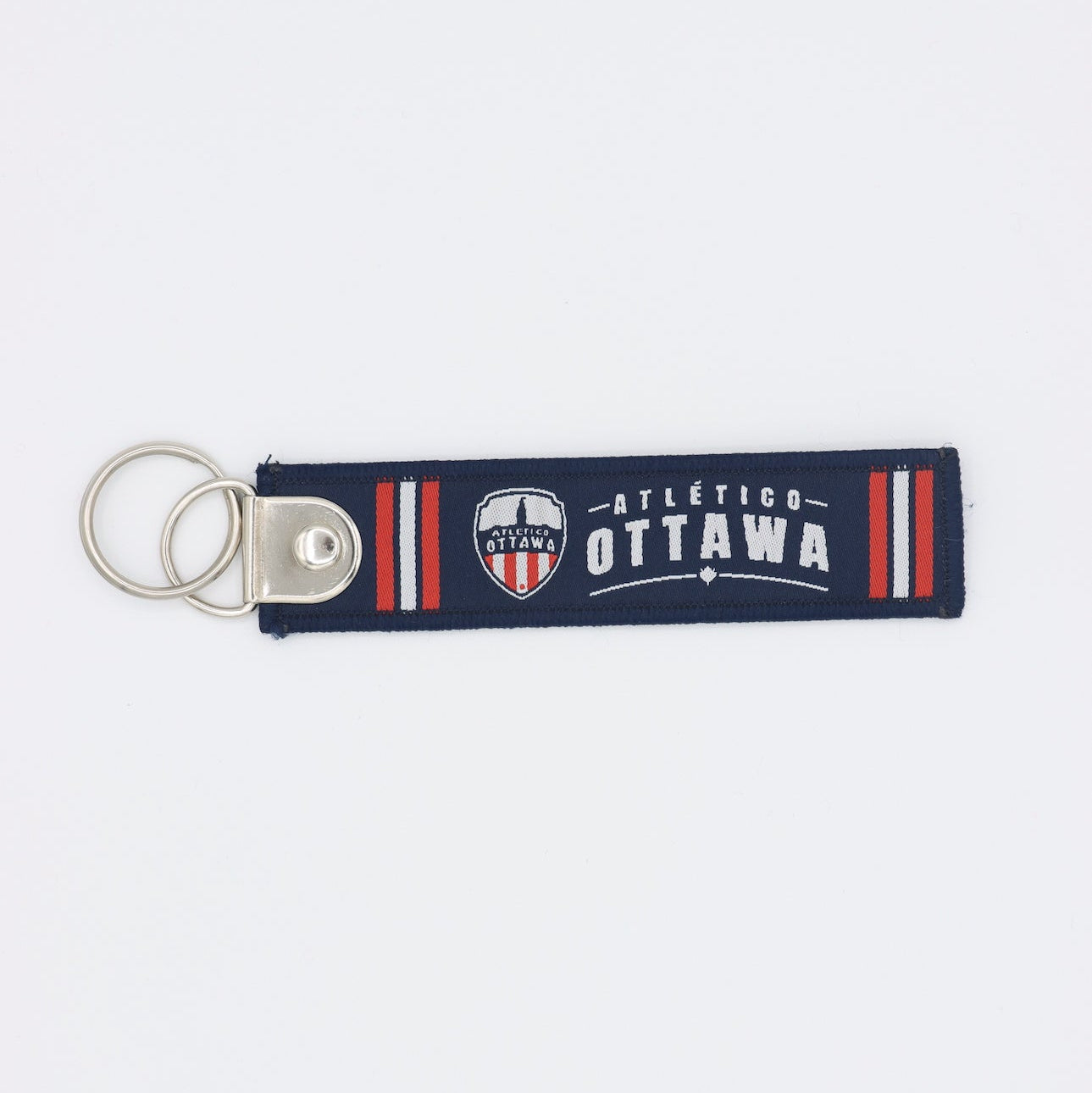 Atletico Ottawa Fabric Key Chain
