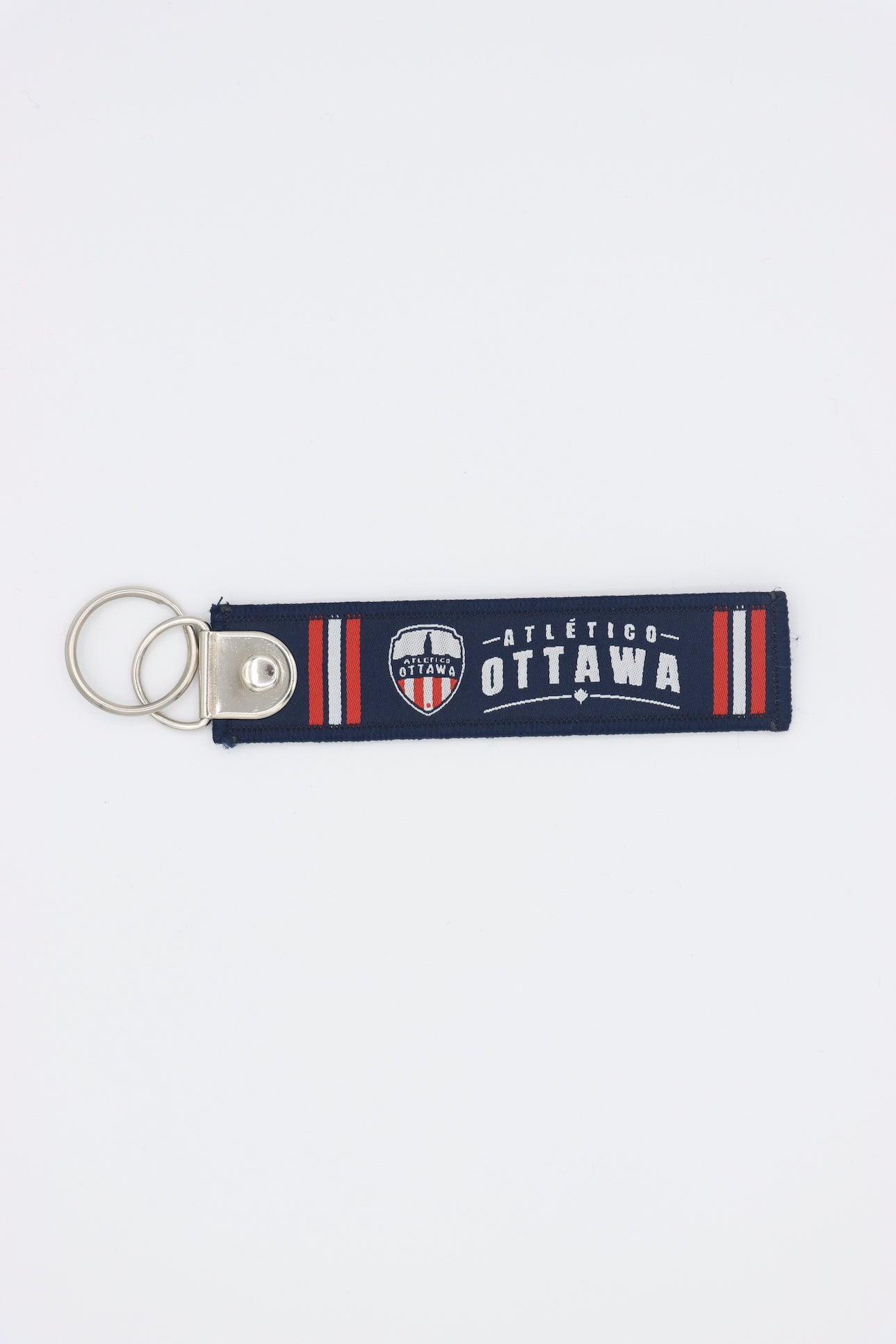 Atletico Ottawa Fabric Key Chain