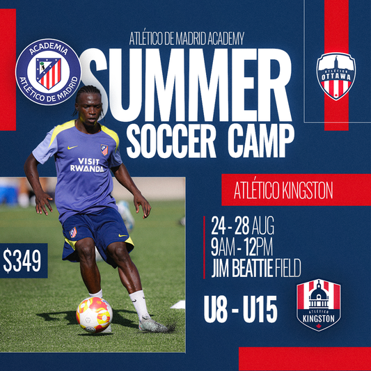 Atlético de Madrid Summer Camp in partnership with Atlético Kingston