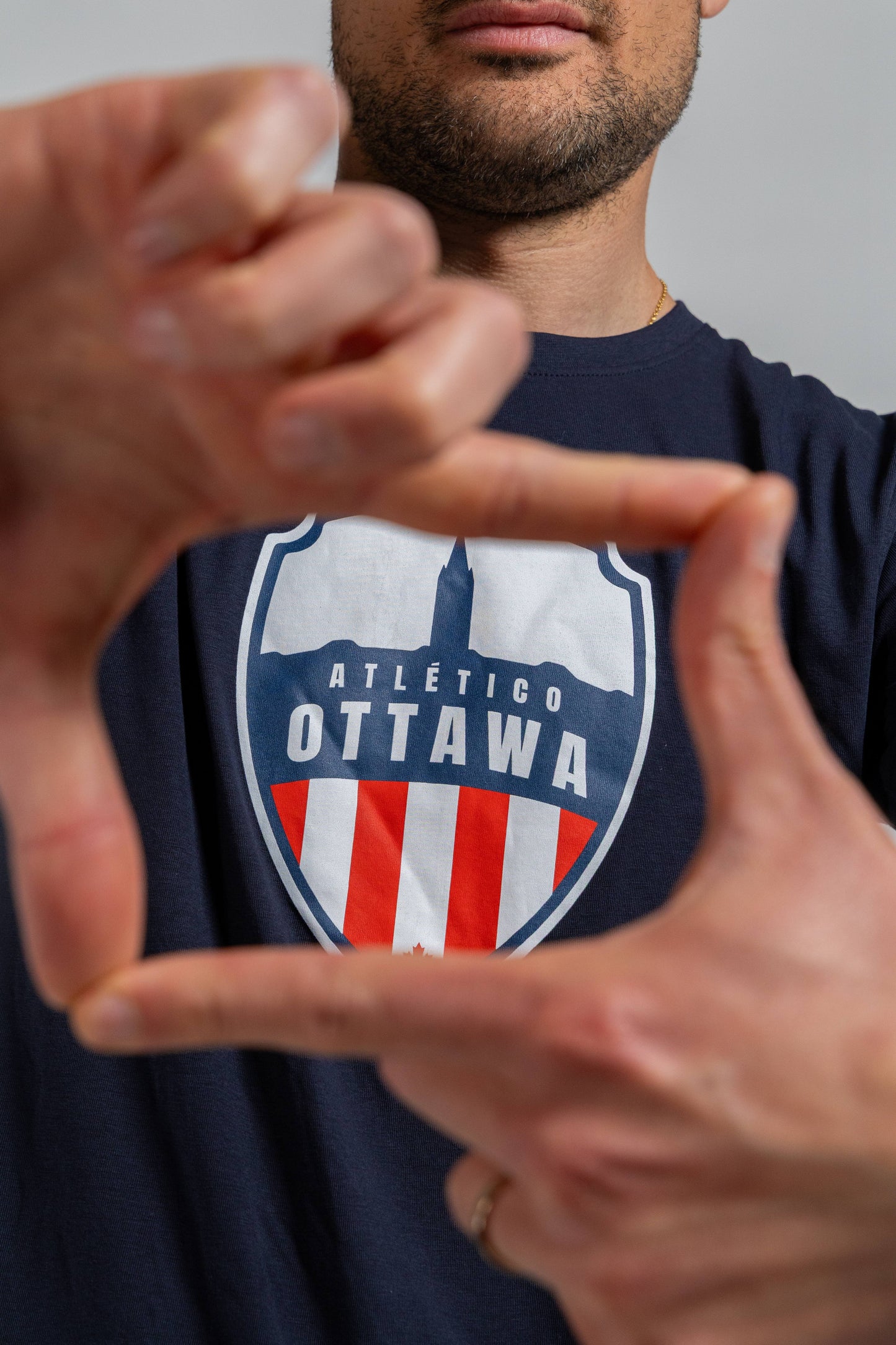 Atlético Ottawa Club Logo Adult Tee