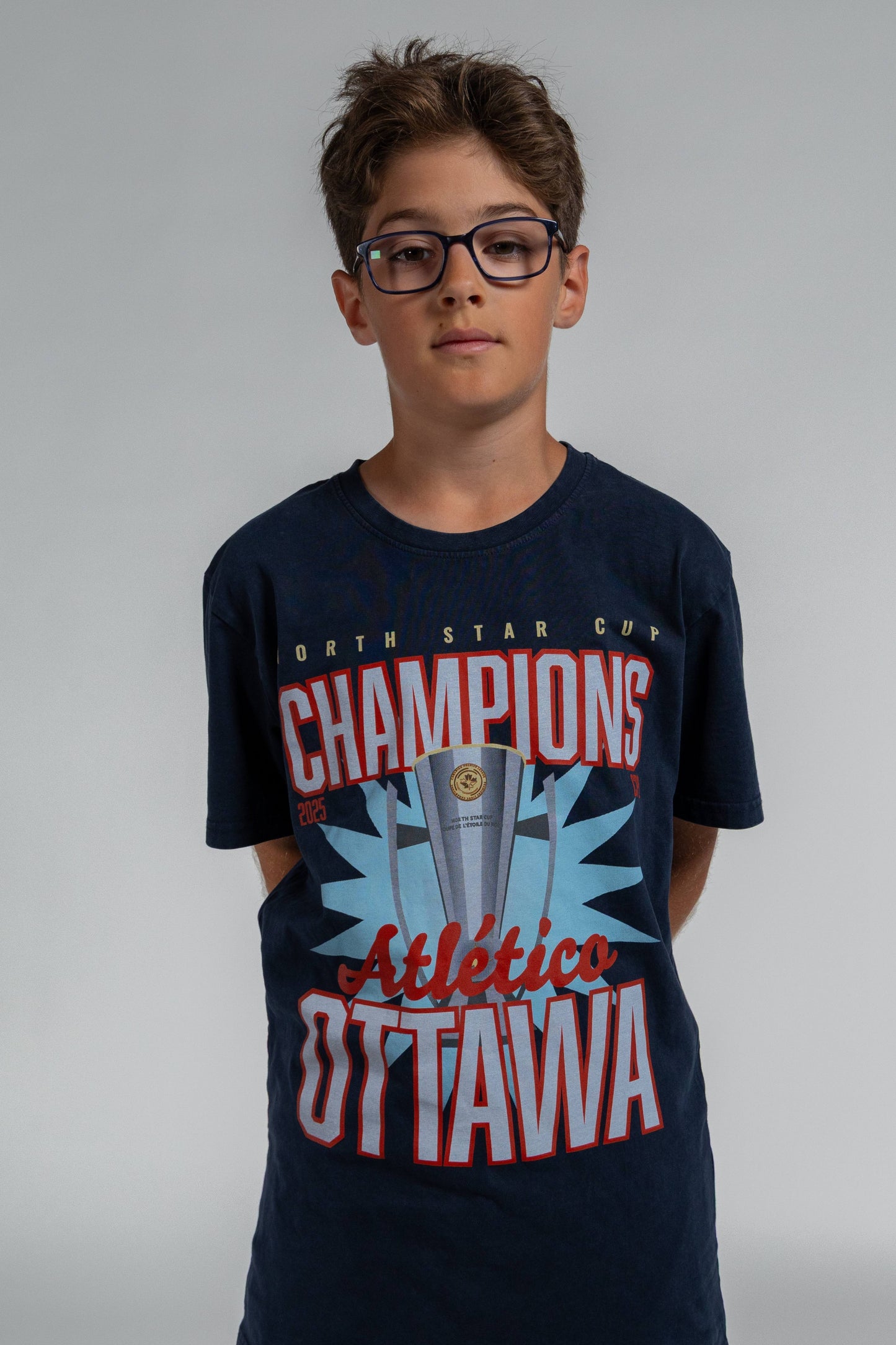 Atlético Ottawa Champions Vintage Tee