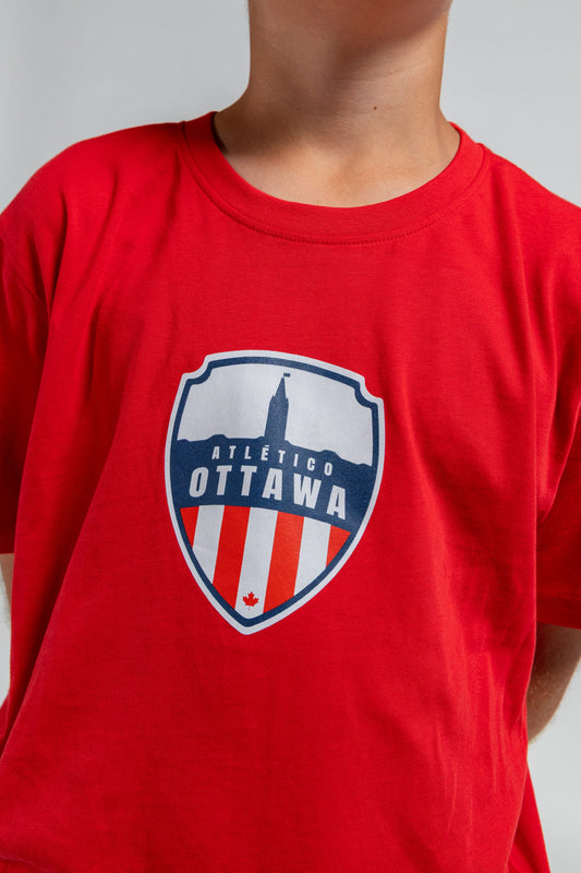 Atlético Ottawa Club Logo Toddler Tee