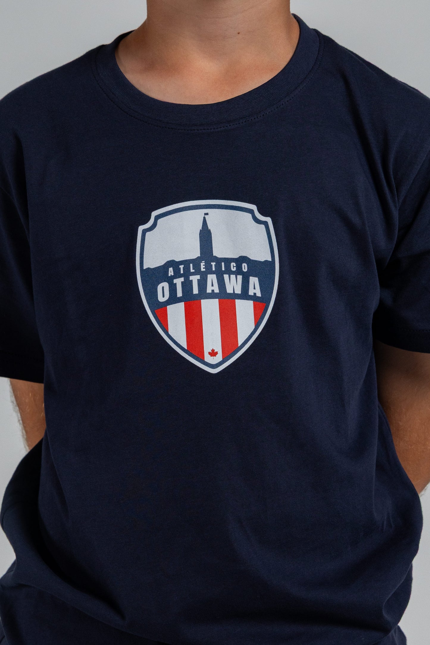 Atlético Ottawa Club Logo Toddler Tee
