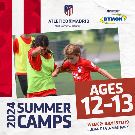 Atlético de Madrid Summer Camps Week 2 - Ages 12-13