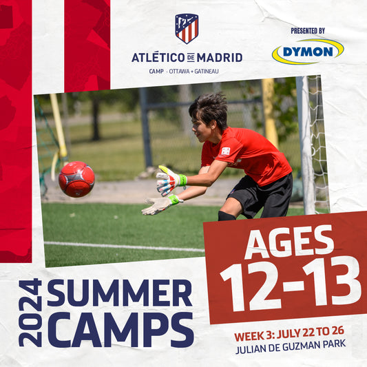 Atlético de Madrid Summer Camps Week 3 - Ages 12-13