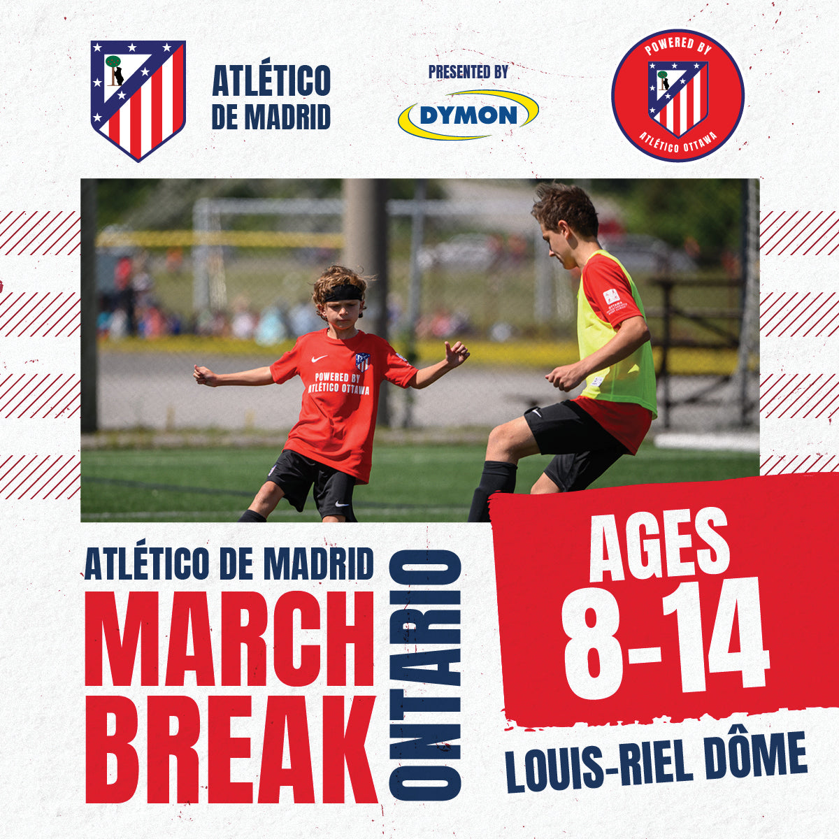 Atlético de Madrid March Break Camps - Ontario - Louis Riel Dôme