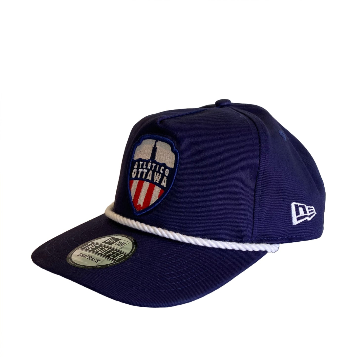 New Era Blue Logo Golfer Cap