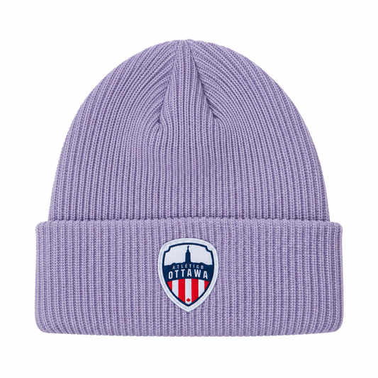 Lilac Logo Knit Toque