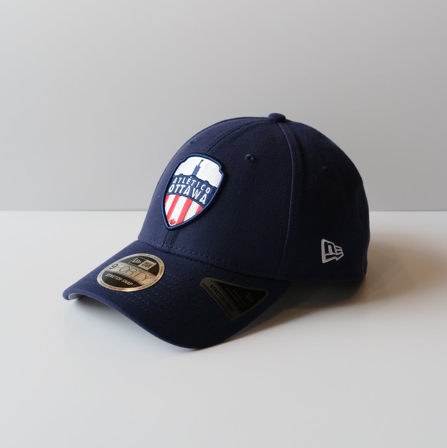 NE Navy Gray 940 Stretch-Snap