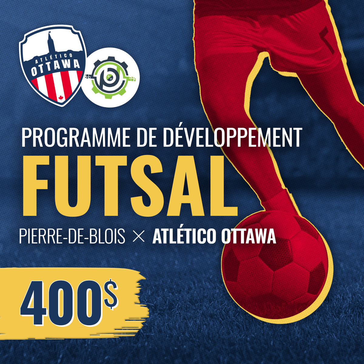 Académie de Futsal Atlético Ottawa x École Pierre-de-Blois (7e-8e année)