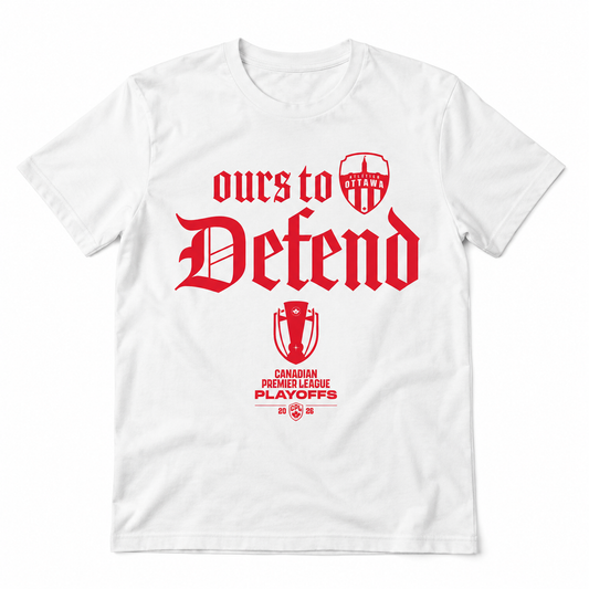 2026 Playoffs "Ours to Defend" Tee