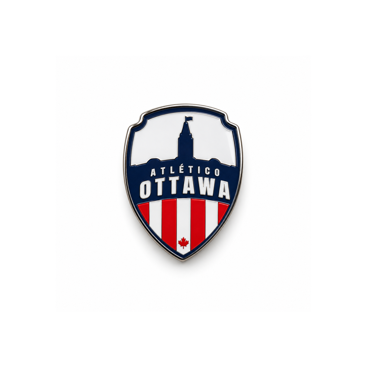 Atlético Ottawa Crest Lapel Pin