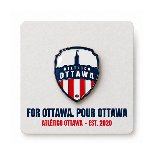 Atlético Ottawa Club Logo Pin