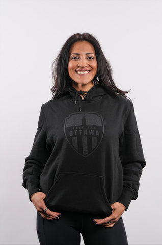 Atletico Ottawa Women's New Era Black Hoodie