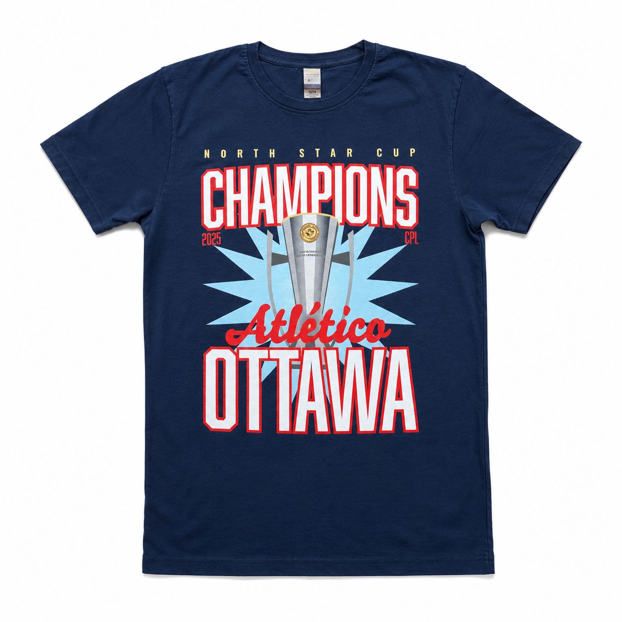 Atlético Ottawa Champions Vintage Tee
